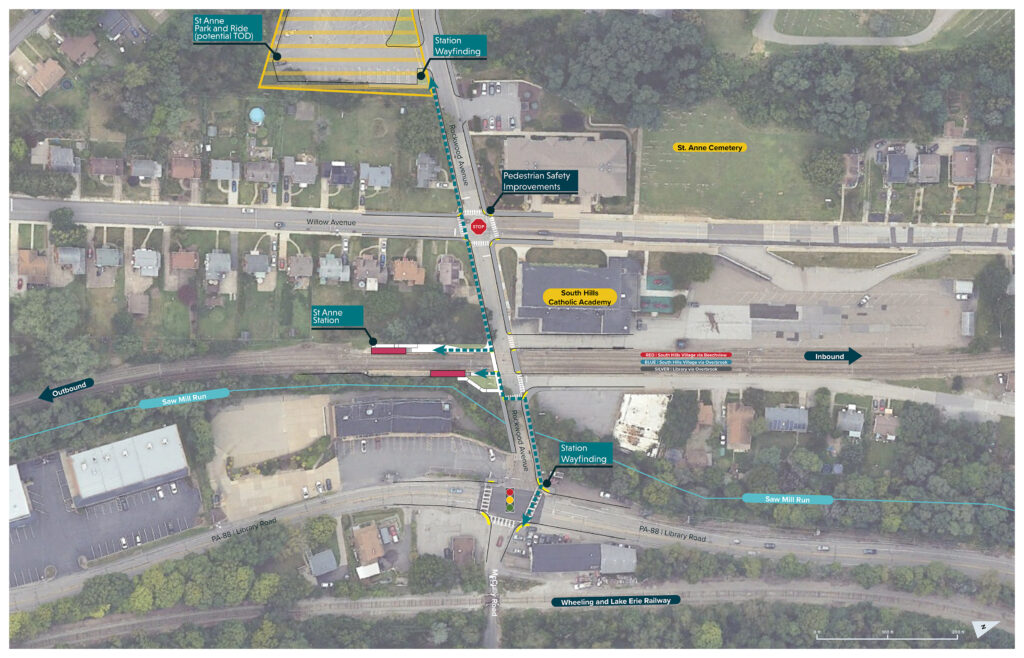 St. Anne Station Public Meeting Board