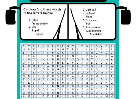 Kids outreach crossword puzzle